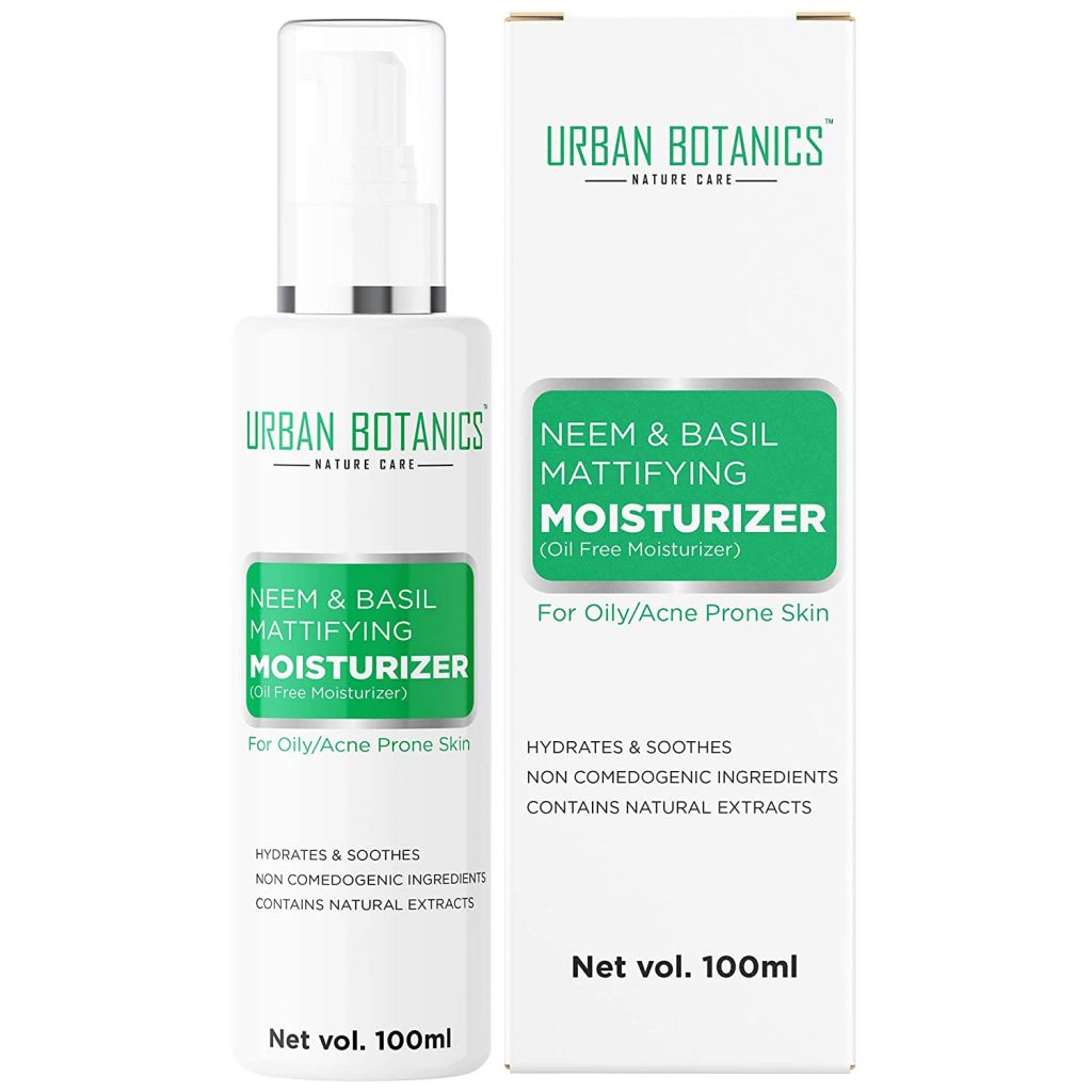  URBAN BOTANICS Neem &Basil Mattifying Moisturizer