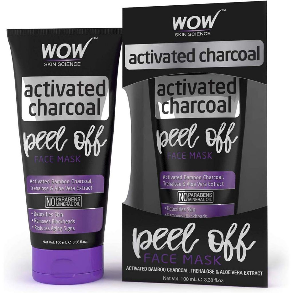  WOW Skin Science Activated Charcoal Peel off Mask