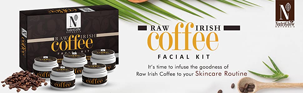 Nutriglow Natural’s Raw Irish Coffee Facial kit
