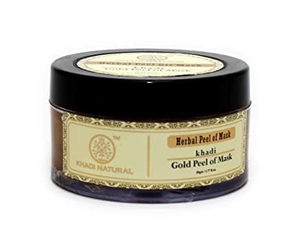 KHADI NATURAL Ayurvedic Gold Peel Off Mask