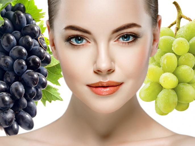 grapes face pack for young skin