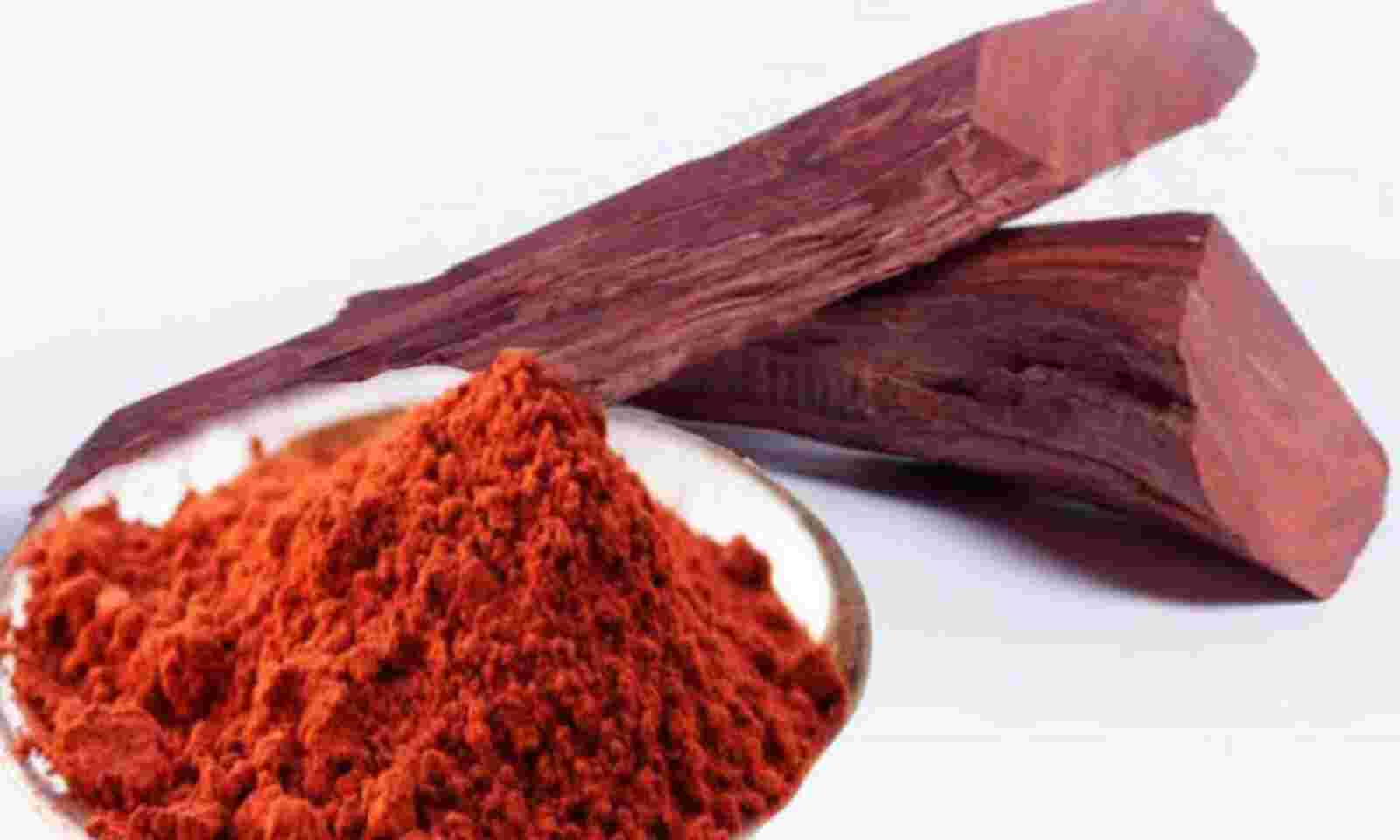 red sandalwood for skin pigmentation