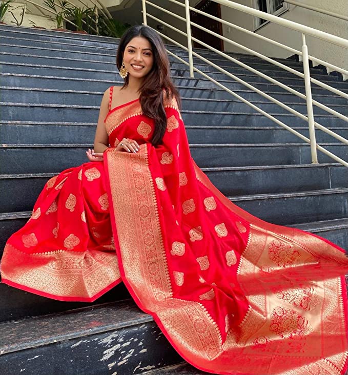 Red Silk Saree 